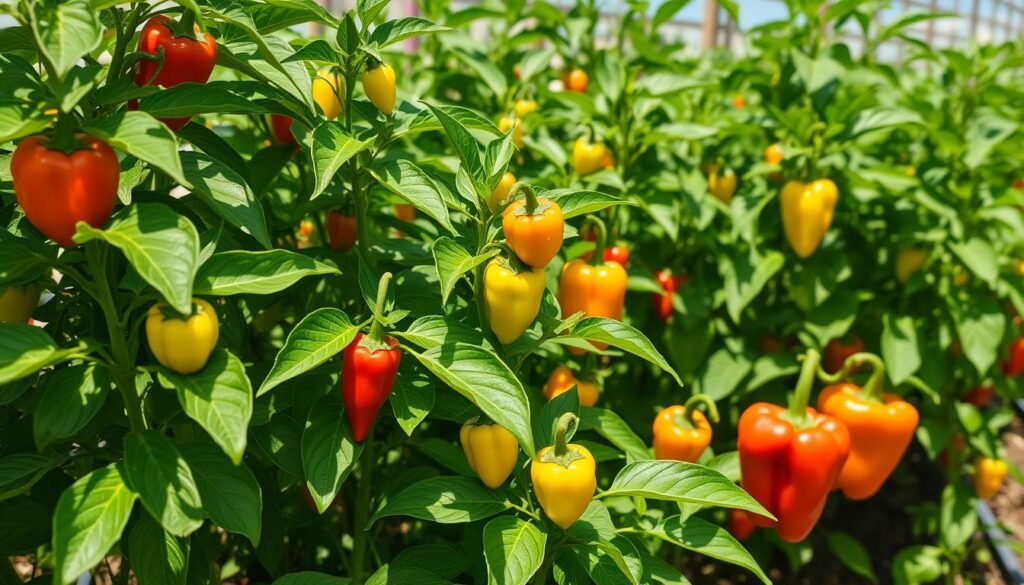 Effective pest and disease management for peppers