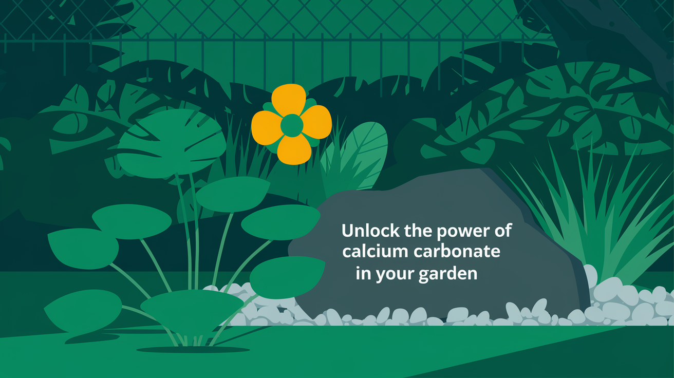 You are currently viewing Unlock the Power of Calcium Carbonate in Your Garden