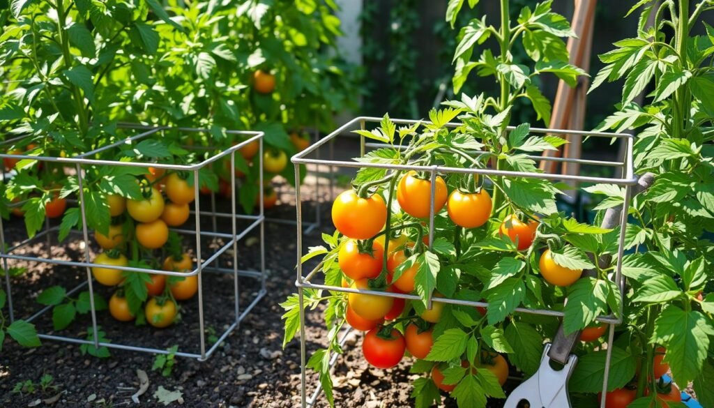 maintenance of tomato cages