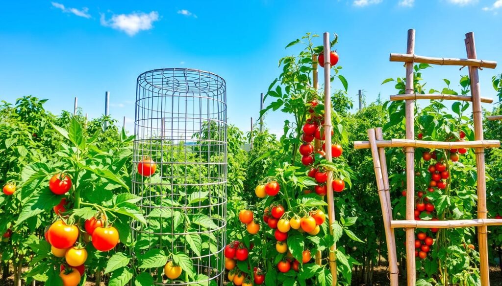 types of tomato cages