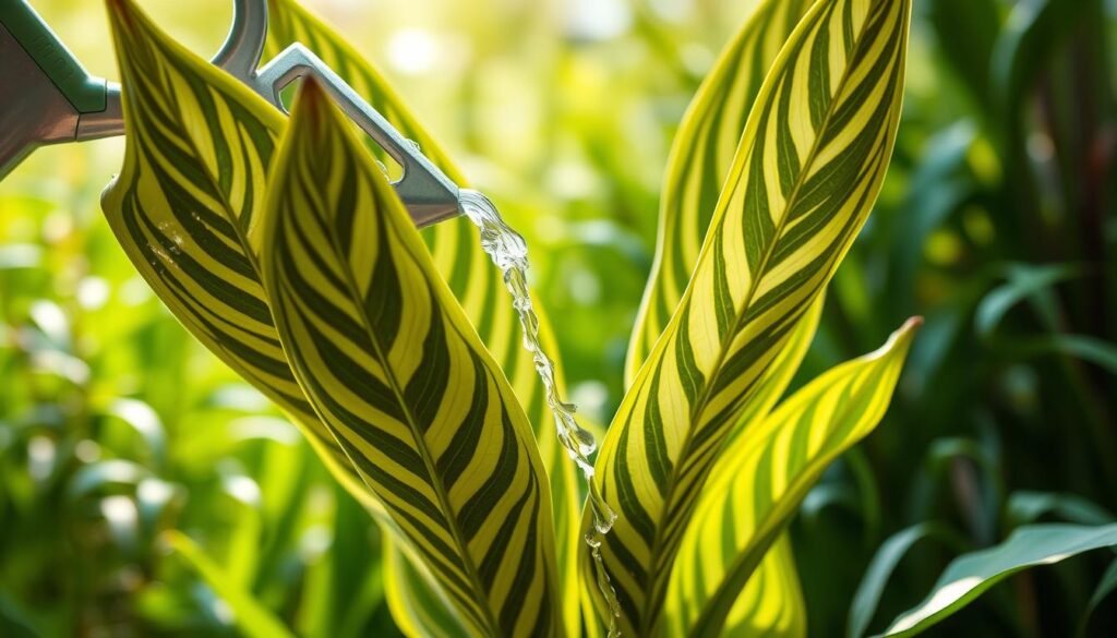 zebra plant watering needs