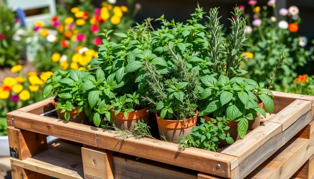 DIY herb garden