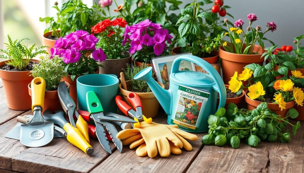 container gardening tools