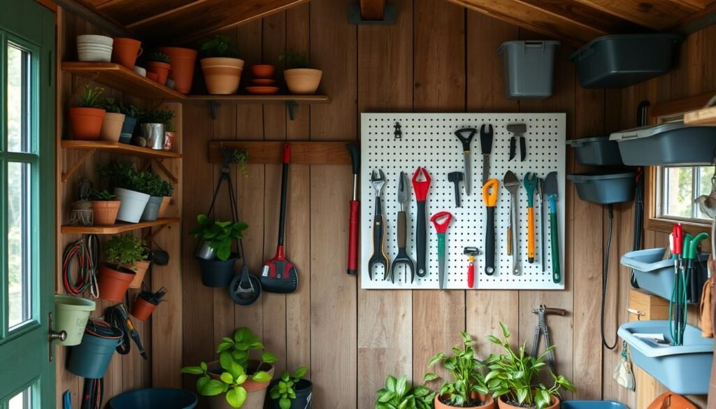 creative shed storage solutions