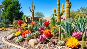 front yard succulent garden ideas