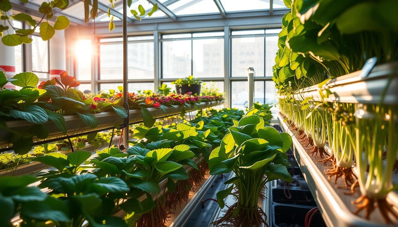 growing vegetables on water