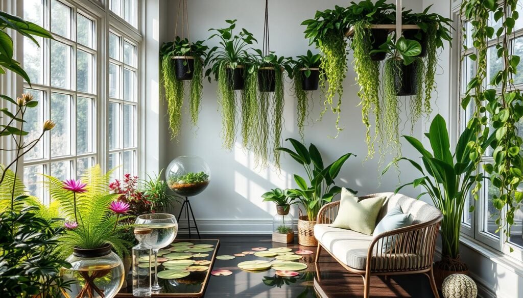 indoor gardening solutions with water plants