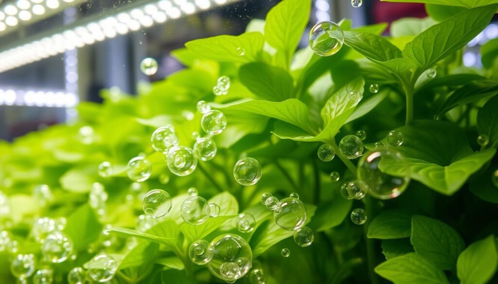 oxygen levels in hydroponics water