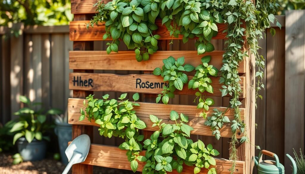 pallet herb garden plans